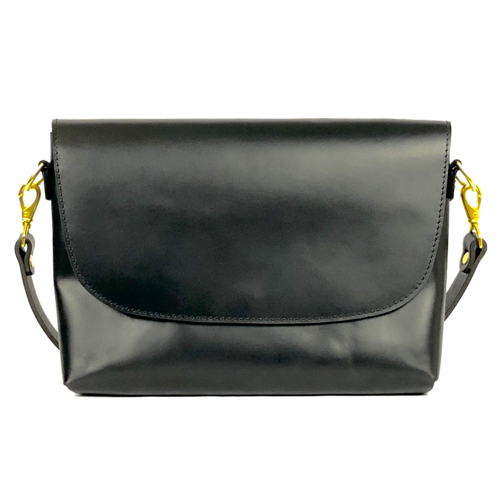 Céline Trio bag in black leather - DOWNTOWN UPTOWN Genève